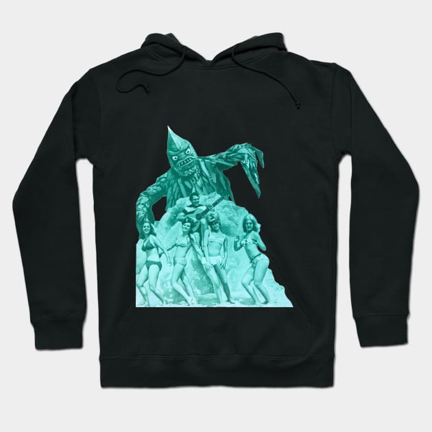 Beach Monster Hoodie by Blackbones